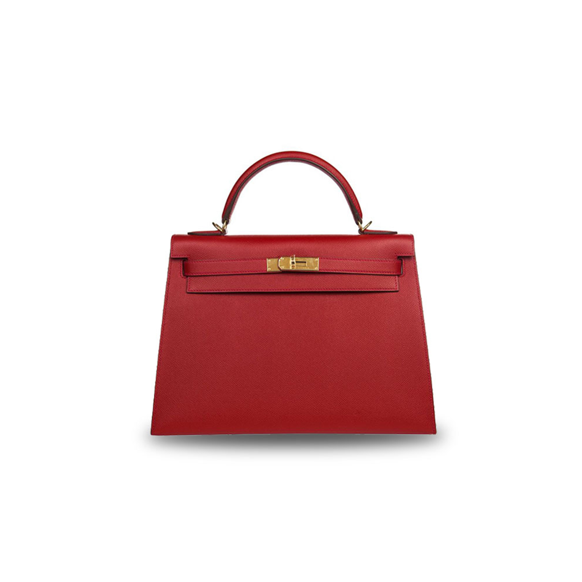 H**mes master kelly 32 rouge casaque epsom (32*23*10.5cm)